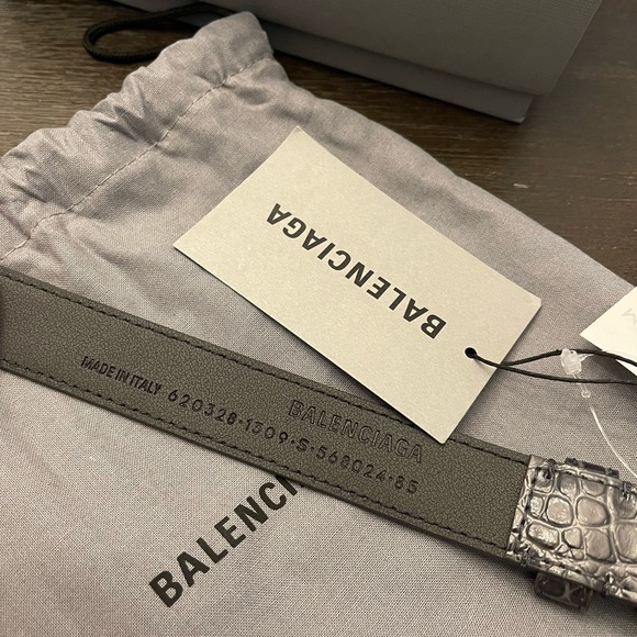 Balenciaga grey belt size 85 - Picture 5 of 5